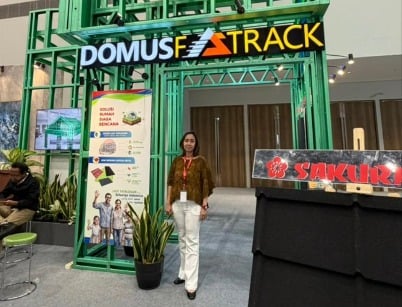 Baja Ringan Domus Fastrack Tatalogam Percepat Rumah di Expo Danantara
