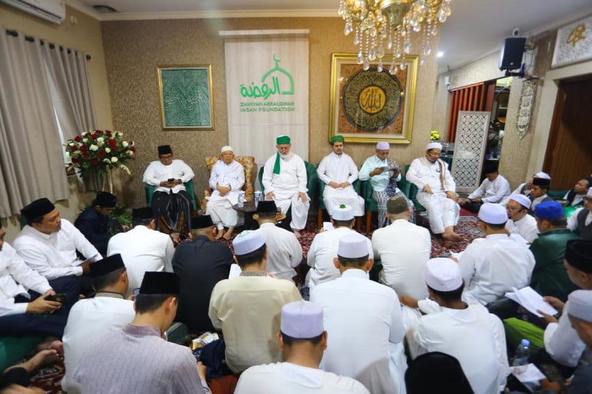 Pesan Kewaspadaan Iman KH Ma’ruf Amin di Peringatan Maulid Jakarta